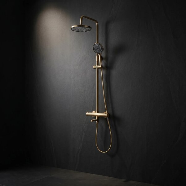 Tuš Set Rea Arcos brush gold