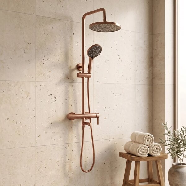 Tuš Set Rea Arcos brush copper