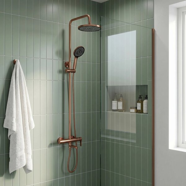 Tuš Set Rea Arcos brush copper