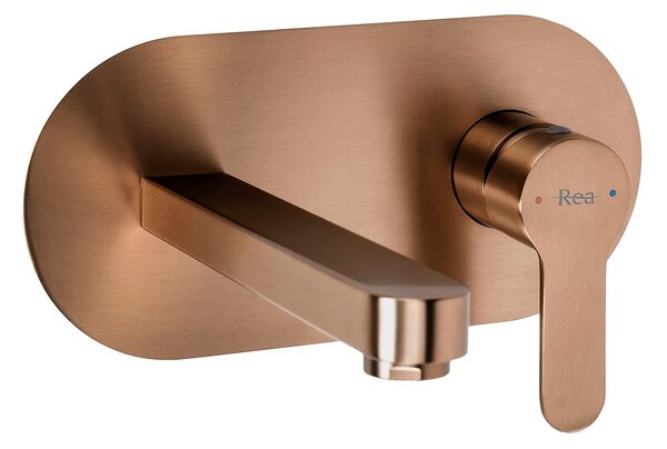REA Arcos Brush Copper Skrita armatura za umivalnik