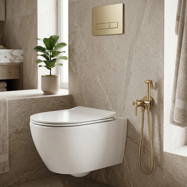 Bide armatura Rea Foster Brush Gold
