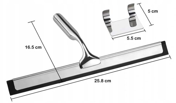 Brisalec za kopalnico Brush Copper
