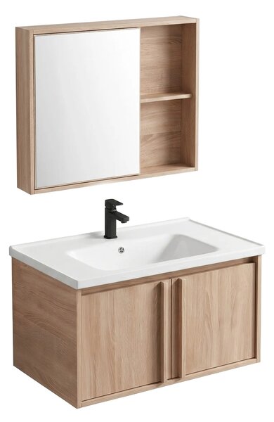 Komplet kopalniškega pohištva z umivalnikom Gama T25023 BXM 70CM