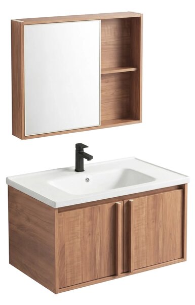 Komplet kopalniškega pohištva z umivalnikom Gama T25023 HHL 70CM