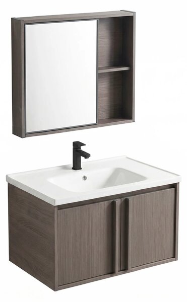 Komplet kopalniškega pohištva z umivalnikom Gama T25023 KJM 60CM