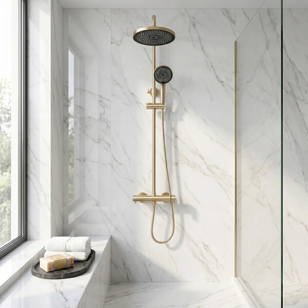 Komplet za prhanje Rea Hunter Brush Gold