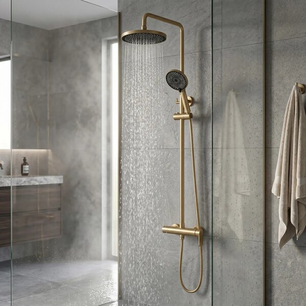 Komplet za prhanje Rea Hunter Brush Gold