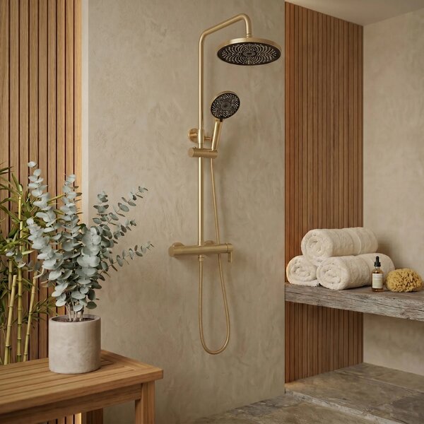 Komplet za prhanje Rea Hunter Brush Gold
