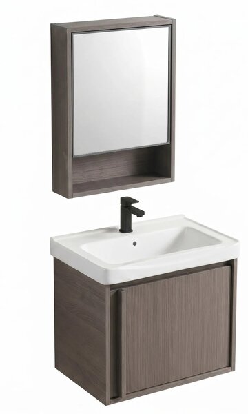 Komplet kopalniškega pohištva z umivalnikom Gama T25023 KJM 50CM