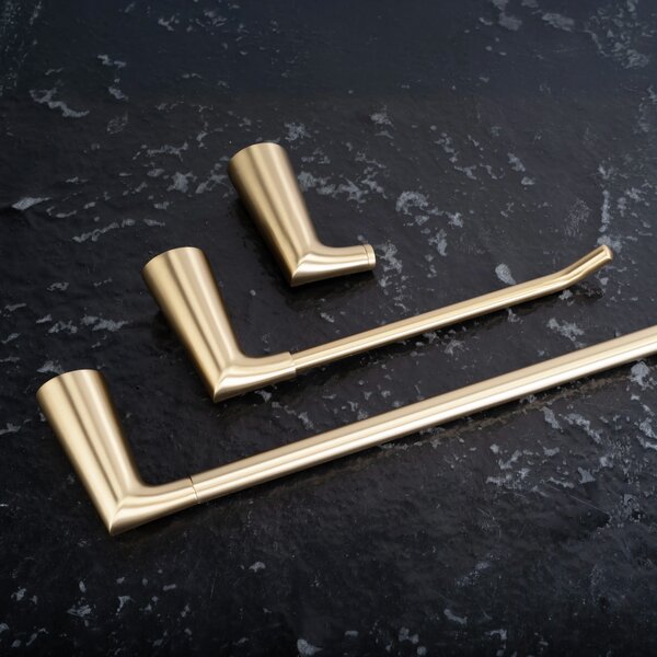 Držalo za toaletni papir 16205 VIBE Brush Gold