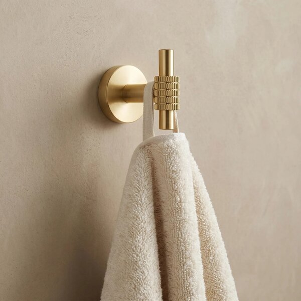Kopalniški obešalnik 29104 Riwon Brush Gold