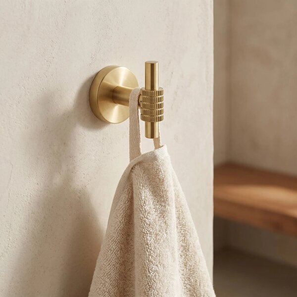 Kopalniški obešalnik 29104 Riwon Brush Gold