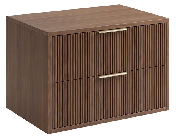 Kopalniška omarica pod umivalnikom Rea Mono 60cm Brown