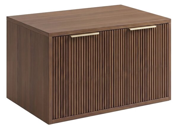 Kopalniška omarica pod umivalnikom Rea Core 60cm Brown