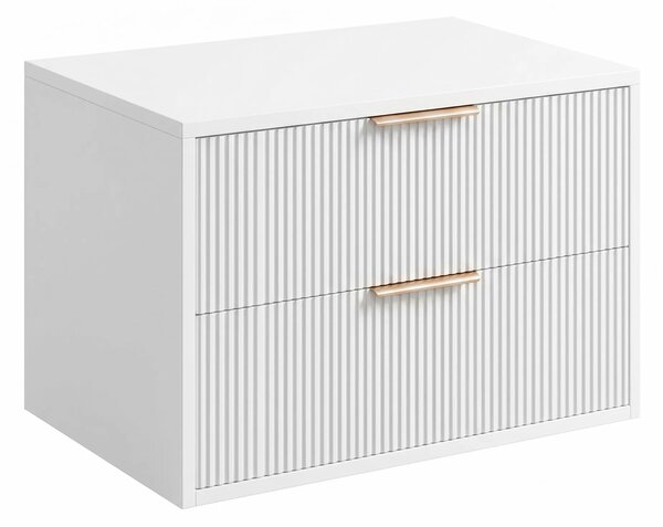 Kopalniška omarica pod umivalnikom Rea Mono 60cm White