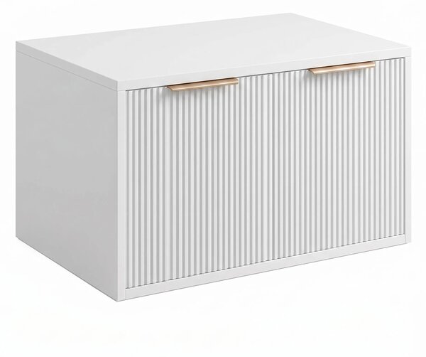 Kopalniška omarica pod umivalnikom Rea Core 60cm White