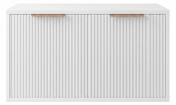 Kopalniška omarica pod umivalnikom Rea Core 80cm White