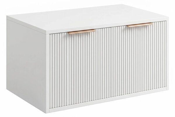 Kopalniška omarica pod umivalnikom Rea Core 80cm White