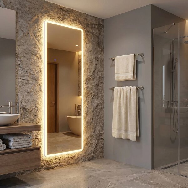 Ogledalo LED Classico 60x170cm White