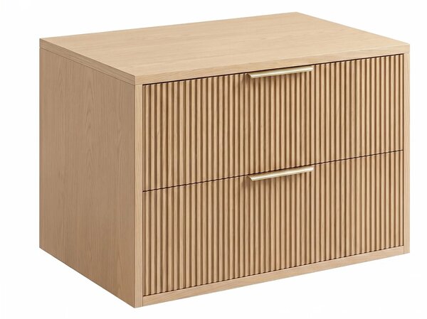 Kopalniška omarica pod umivalnikom Rea Mono 60cm Beige