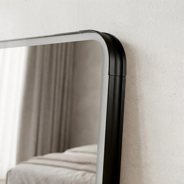 Ogledalo LED Classico 60x170cm Black