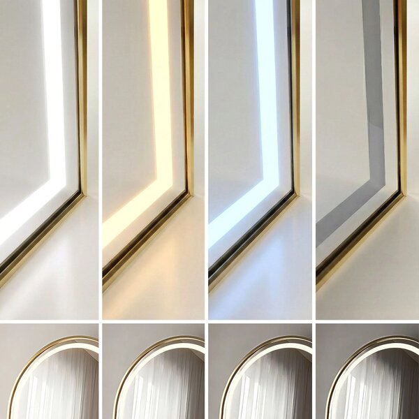 Ogledalo LED Orbit 50x160cm Brush Gold