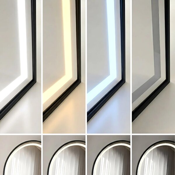 Ogledalo LED Orbit 60x170cm Black