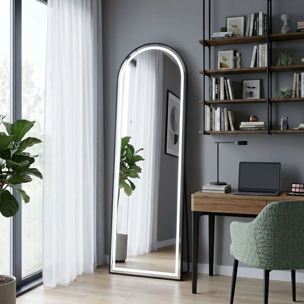 Ogledalo LED Orbit 50x160cm Black