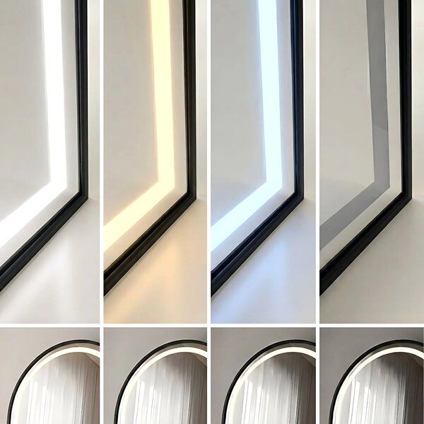 Ogledalo LED Orbit 50x160cm Black