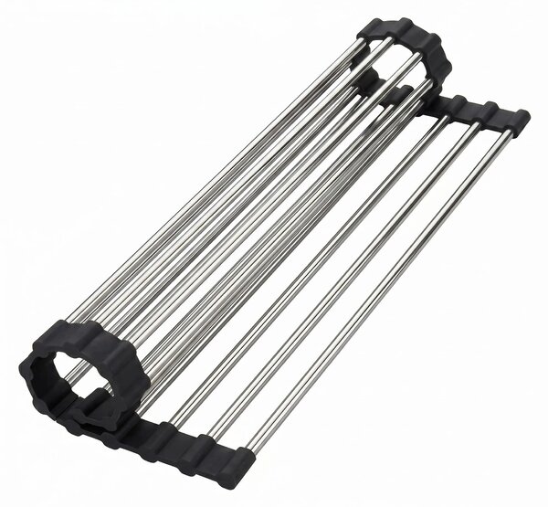 Zložljiv odcejalnik za korito REA P12298 Black