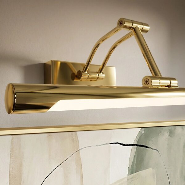 Kopalniška stenska LED svetilka SWE020-1W 60cm Gold
