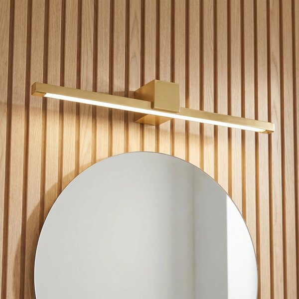 Kopalniška stenska LED svetilka SWE044-1W 60cm GOLD
