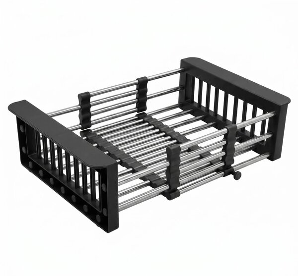 Teleskopski odcejalnik za korito REA P14487 Black