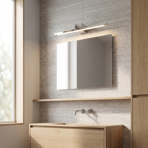 Kopalniška stenska LED svetilka SWE041-1W 60cm Chrome