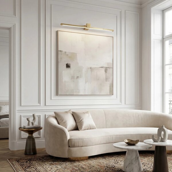 Kopalniška stenska LED svetilka SWE048-1W 80cm GOLD BRUSH