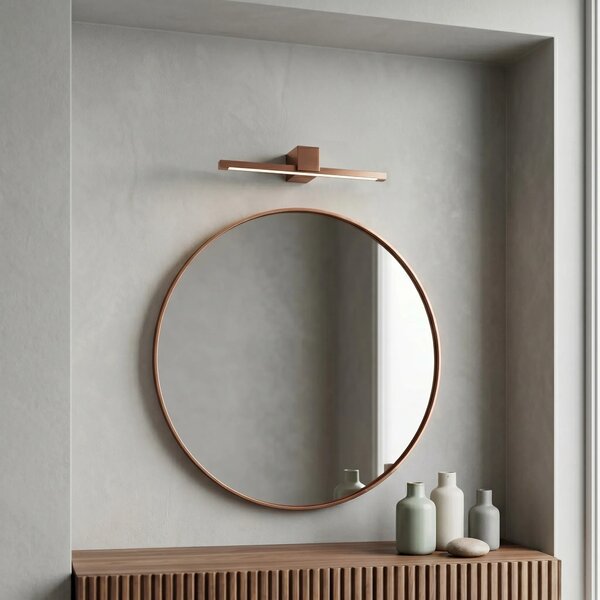 Kopalniška stenska LED svetilka SWE052-1W 40cm COPPER BRUSH