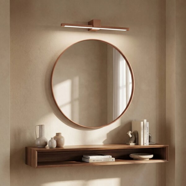 Kopalniška stenska LED svetilka SWE053-1W 60 cm COPPER BRUSH