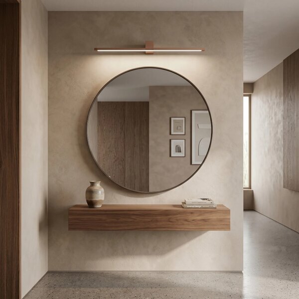 Kopalniška stenska LED svetilka SWE054-1W 80 cm COPPER BRUSH