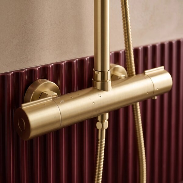 Komplet za prhanje Rea Avanti Brush Gold
