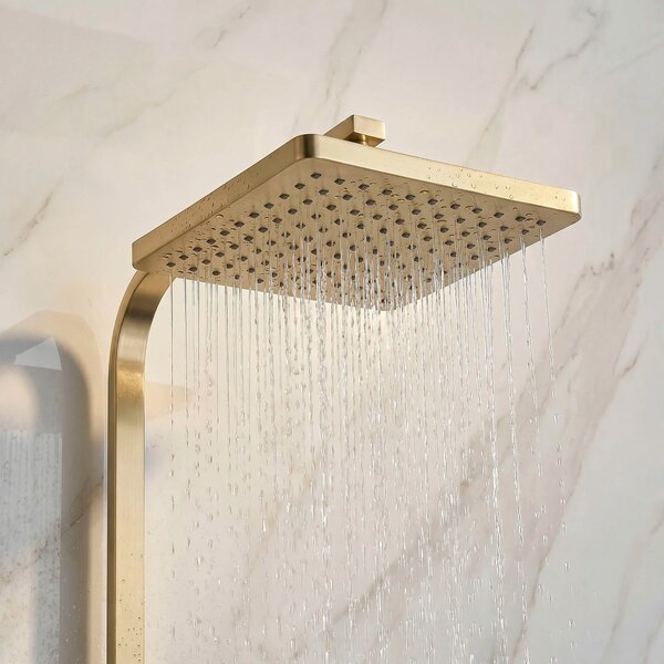 Komplet za prhanje Rea Atrium Brush Gold