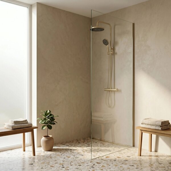 Komplet za prhanje Rea Avanti Brush Gold