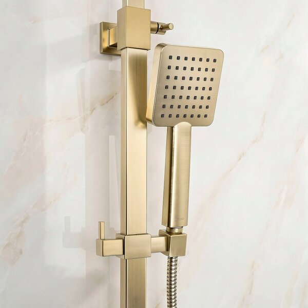 Komplet za prhanje Rea Atrium Brush Gold