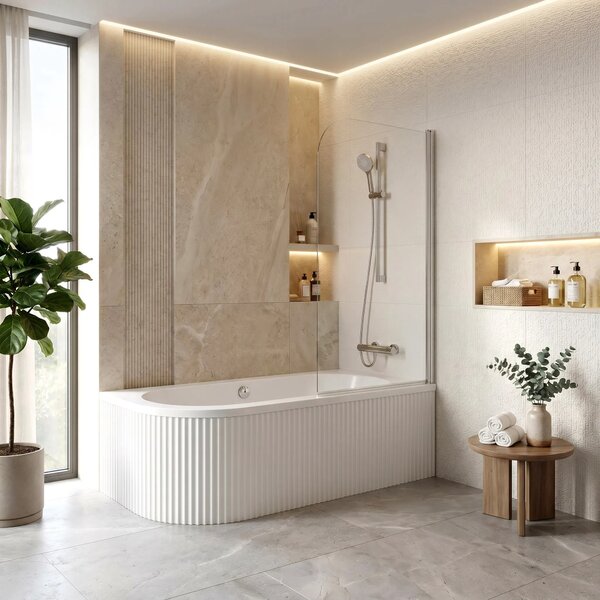 Kopalna kad Rea Orion Stripe Right 160cm