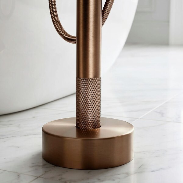 Samostoječa mešalna pipa Rea Venti Brush Copper