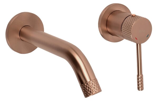 REA Venti Brush Copper Skrita armatura za umivalnik