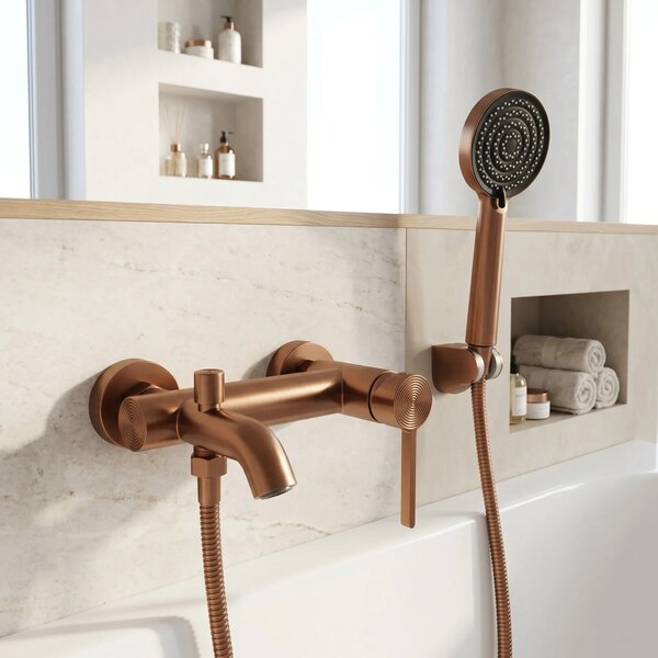 Mešalnik za kopel Rea Foster Brush Copper