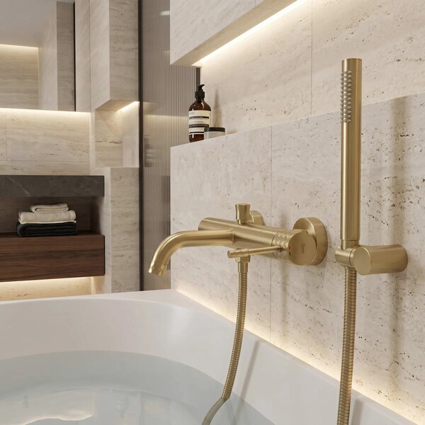 ROČICA ZA PRHANJE REA JS-018 BRUSH GOLD