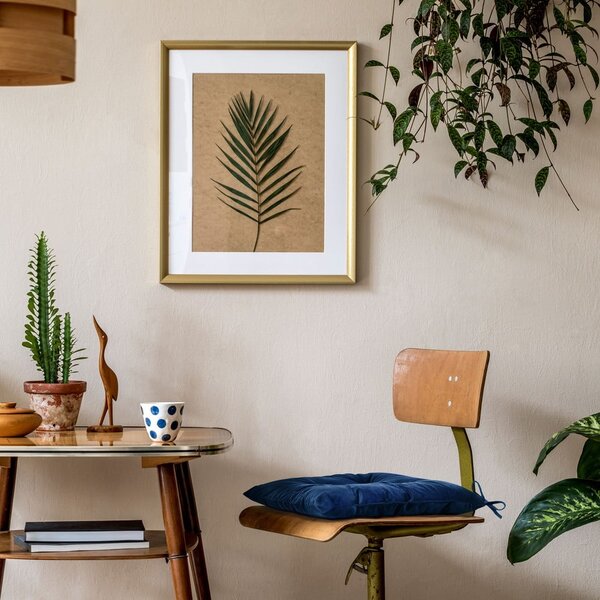 Žametna sedežna blazina 40x40 cm Aleksa – Restilo