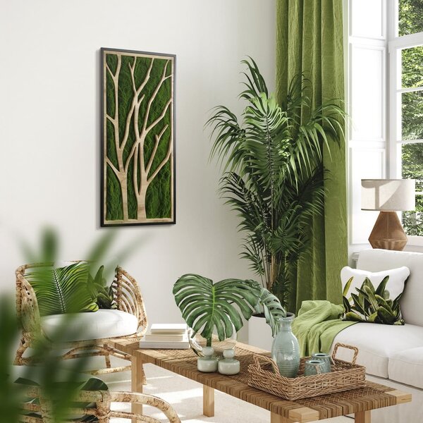 Stenska dekoracija 50x100 cm Tree – Styler