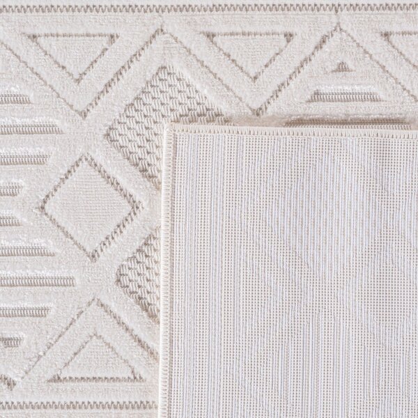 Kremno bela notranja in zunanja preproga 120x170 cm Doha 1652 Cream – Ayyildiz Carpets